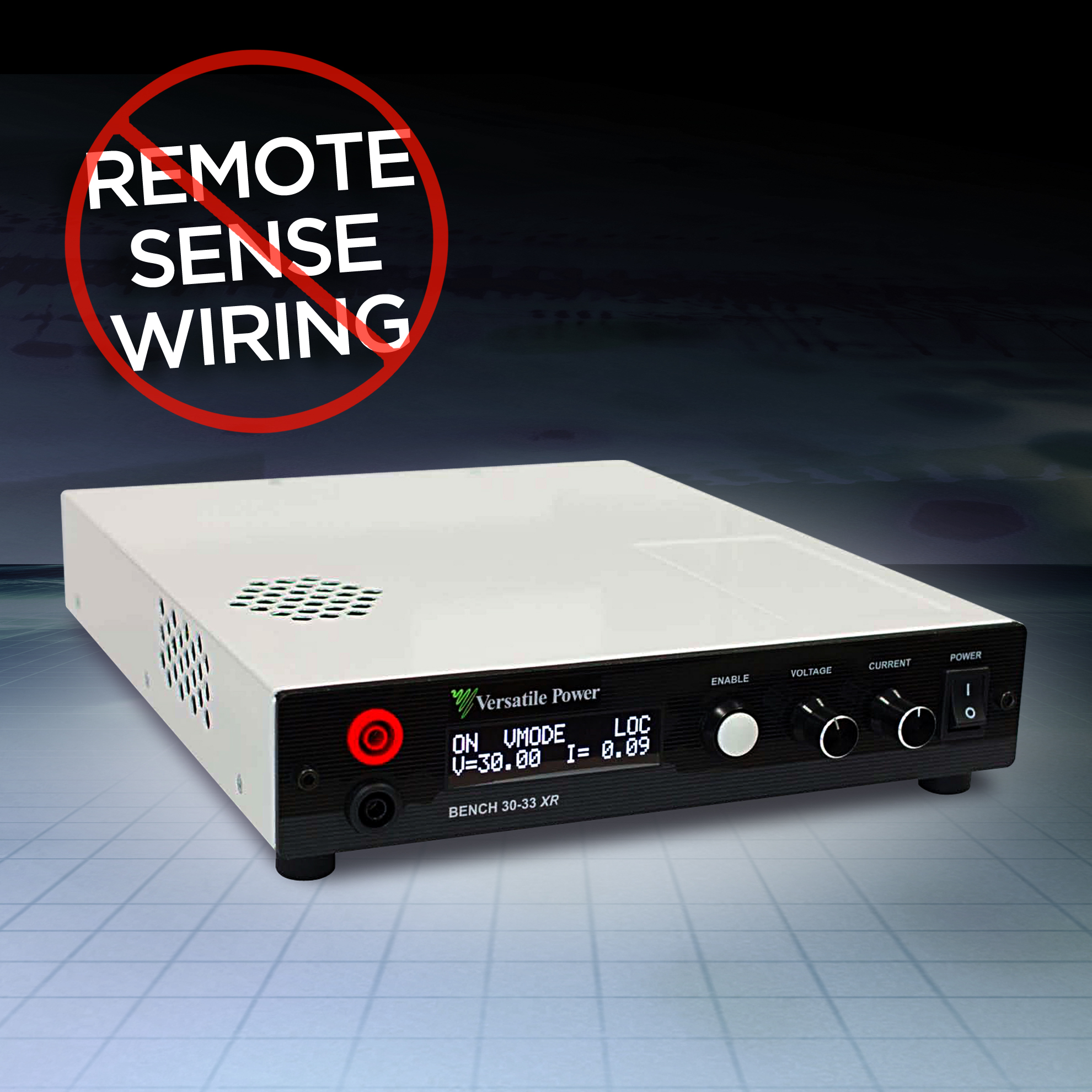 Power Supplies Feature Remote Sense without Wires